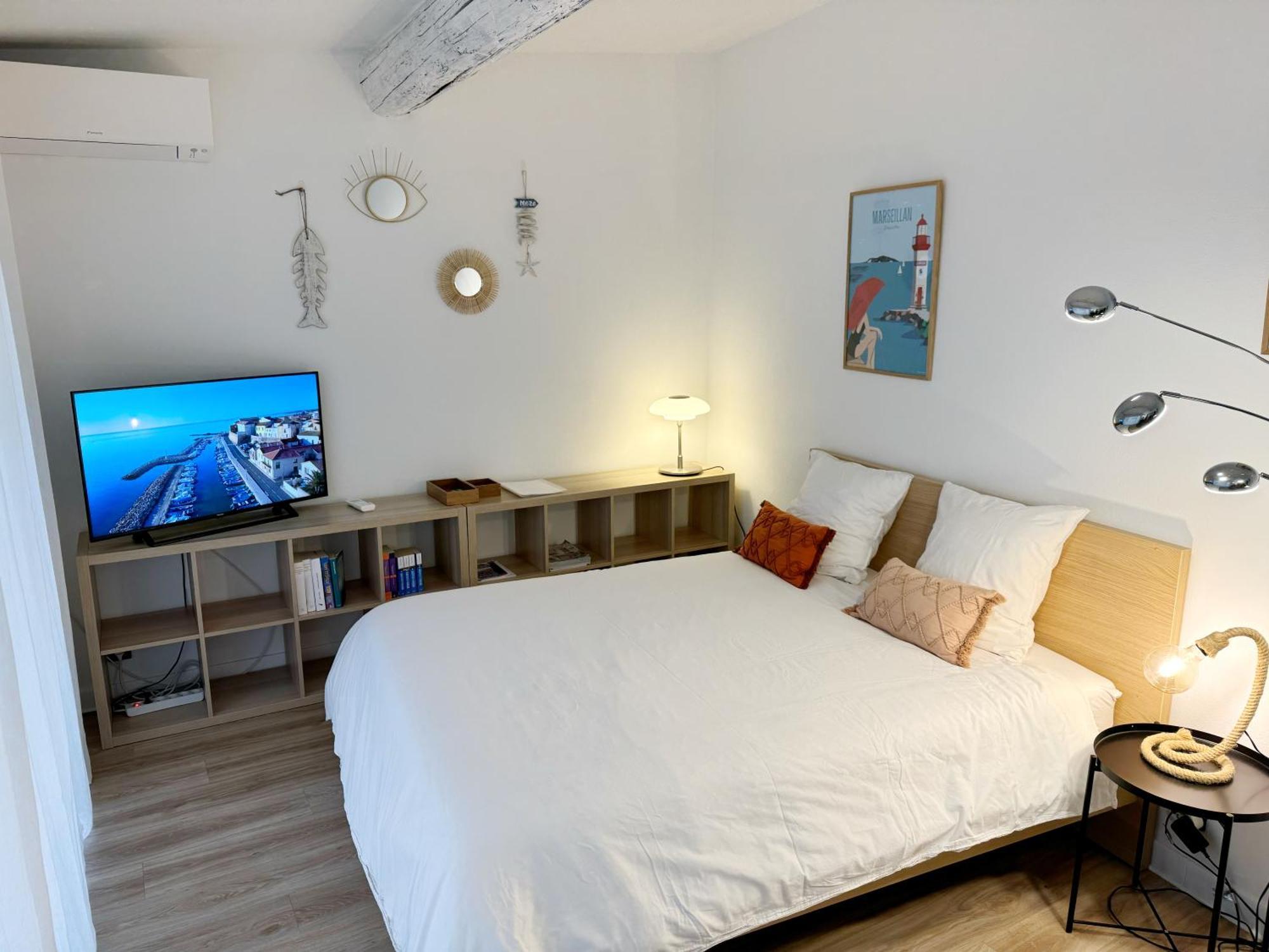 Charmant Studio Climatise A 200M De La Plage Мезе Экстерьер фото